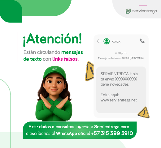Mensajes de textos con links falsos