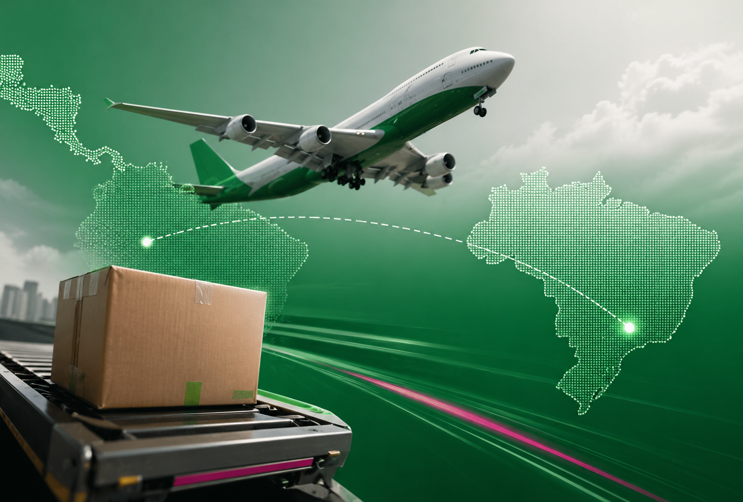 Envíos de Servientrega desde Colombia a Brasil