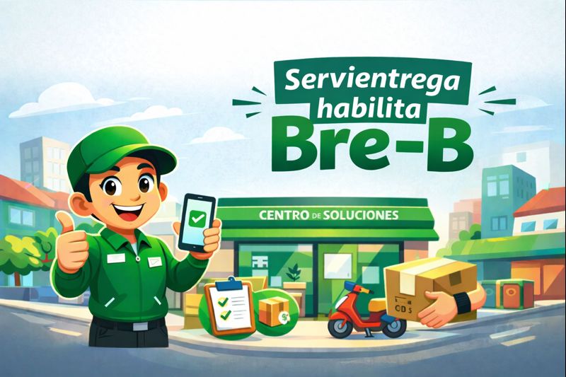 Pagos con Bre-B en Servientrega