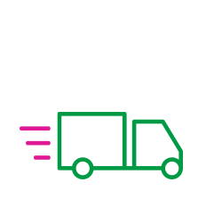 icono transporte y entrega