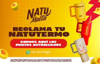 Promoción Destapa tu Grandeza con Natumalta y Servientrega